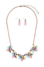  Multi-color Necklace & Earring