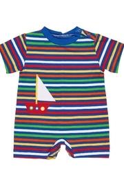  Striped Sailboat Romper