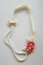  Double-rosette-beaded-pearl-necklace