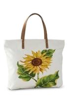  Sunflower Canvas Tote