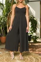  Sand Wash Modal Wide Leg Jumpsuit