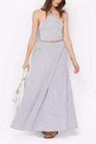  Seersucker Maxi Dres
