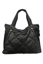  Quilted Nylon Puffer Tote