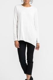 Slant Hemline Top