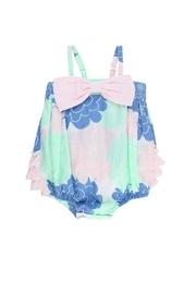  Bow-front Bubble Romper