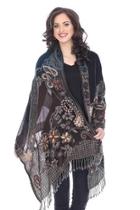  Embroidered Wool Shawl