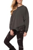  Lace Detail Sweatshirt
