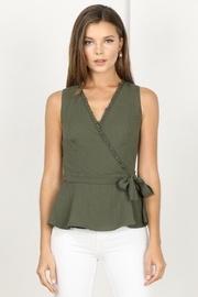  Jaime Woven Wrap Top