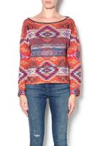  Aztec Pattern Pullover