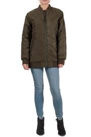  Longline Bomber Jacket