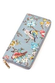  Birds-print Zipper Wallet