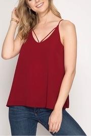  Garnet Strappy Tank