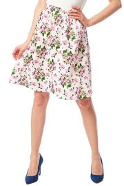 Floral A-line Skirt