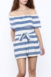  Large Stripe Romper