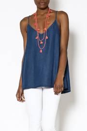  Denim Strappy Top