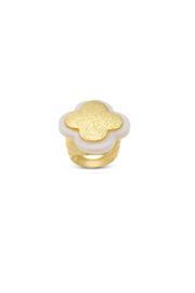  18k Shamrock Ring