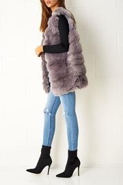  Grey Faux-fur Gilet