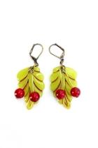  Cherry Leaf Earrings