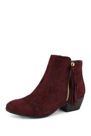  Flick Burgundy Bootie