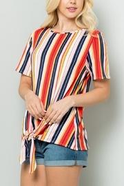  Knotted Short Sleeve Tee