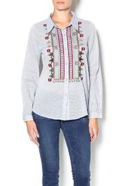  Embroidered Button Down