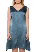  Satin V Dress