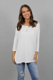  White Piko Top