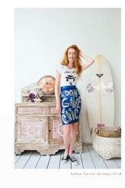  Muamua Blue Skirt