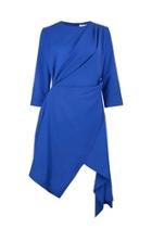  Asymmetric Blue Dress