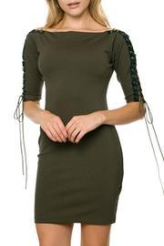  Bodycon Tie Dress
