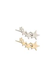  4-star Ear-climber Earring
