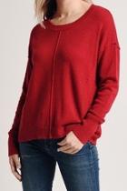 Red Sprinkled Sweater