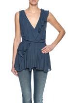  Float Away Ruffle Tank