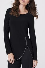  Crystal Zip Tunic