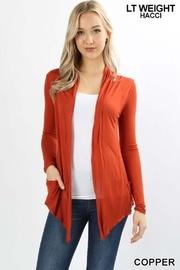  Lt-weight Hacci Cardigan