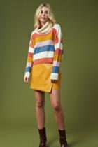  Be Bold Stripe Turtleneck Sweater