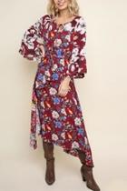  Multi-floral Maxi Dress