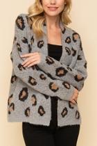  Animal Print Cardi