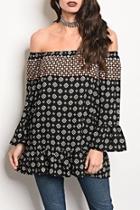  Bare Shoulder Blouse