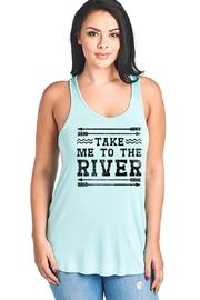  Take Me To The River Tank Curvy