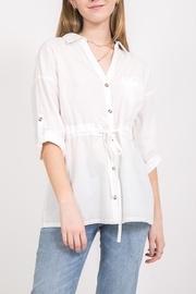 Draawstring Waist Blouse