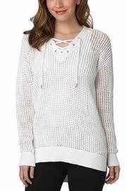  Mesh V Neck Tunic