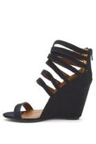  Strappy Open-toe Wedge