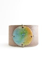  Grasshopper Enamel Cuff