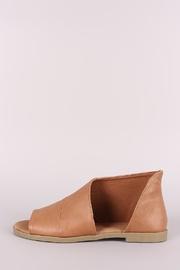 Cut-out Flat Bootie