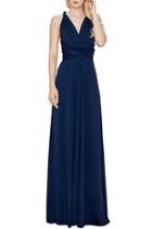  Navy Multi-style Dress