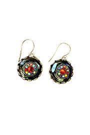  Multicolor Button Earrings