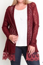  Plus Knit Cardigan