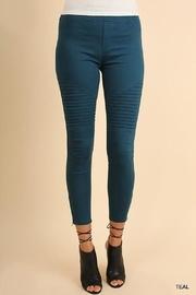  Teal Moto Jegging