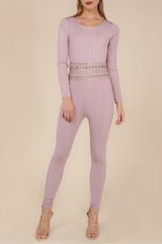  Pink Bandage Jumpsuit
